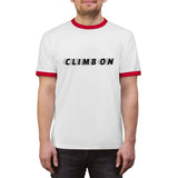 Climb On Ringer Tee