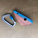 Crimpy Rail | Textured Wooden Climbing Holds in Walnut